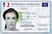 Example of an ID card
