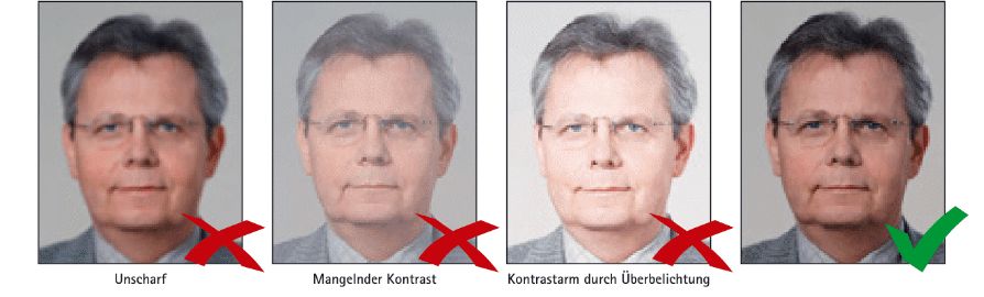 Biometrisches Passbild Vorgaben Online Generator 