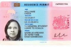 Residence Permit, GB