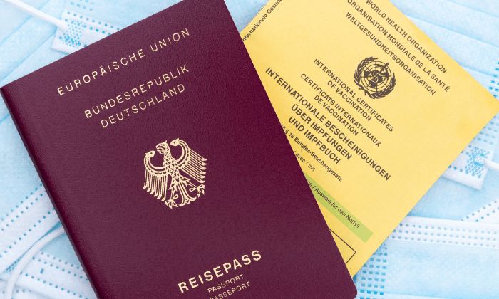 Beispiel von einem deutschen Reisepass